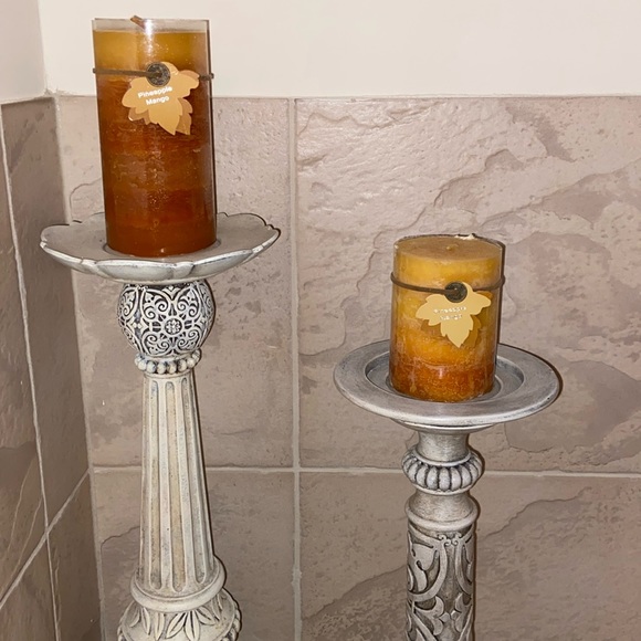 Candle holder 20cm and 16cm - Picture 3 of 4